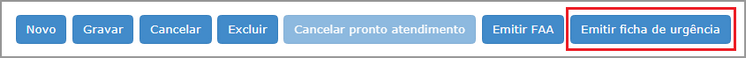 barra inferior pronto atendimento
