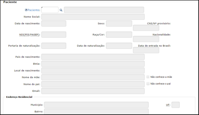 cad elegibilidade pacientes