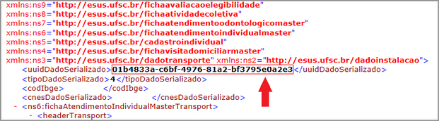 Consultar UUID txt