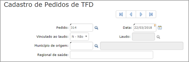 pedidos de tfd