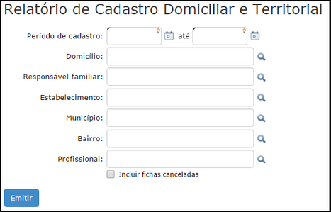 relatorio cadasrto domiciliar e territorial