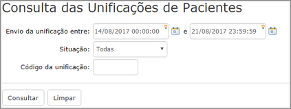 unificacao de pacientes consulta unificacoes