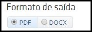 FormatoSaida